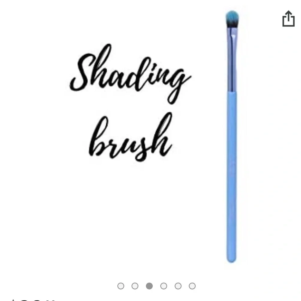 LAVISH 5p Neon Rainbow Pride Eye Brush Set $30 NIP